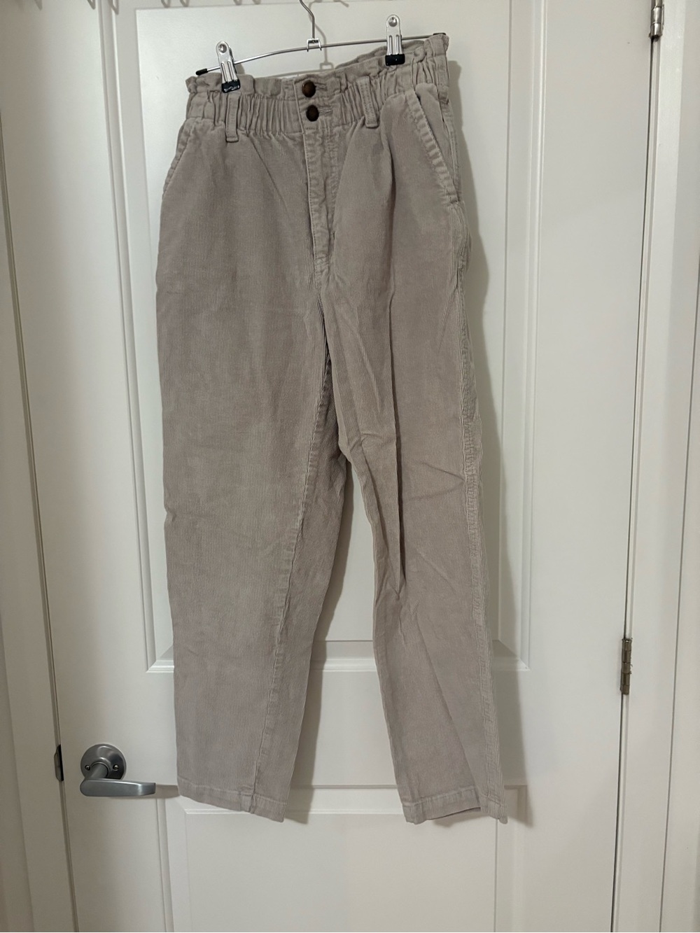Target Women’s Corduroy Pants in Light Beige